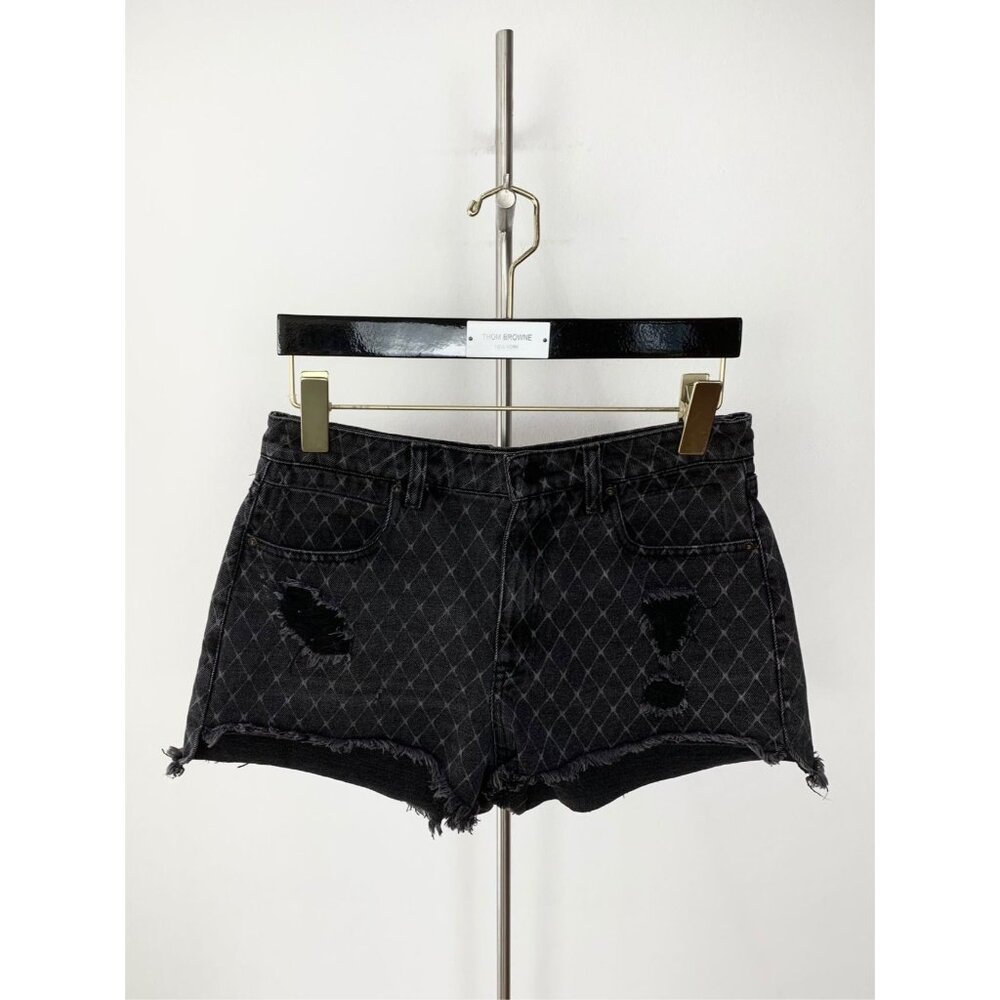 Alexander Wang Bite Diamond-Patterned Distressed … - image 1